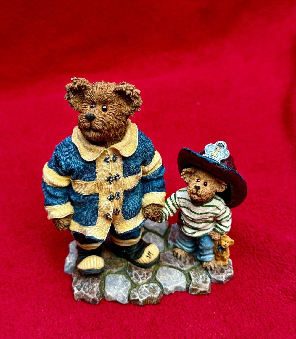 Boyds Bears "Patrick and His Hero... When I Grow Up"